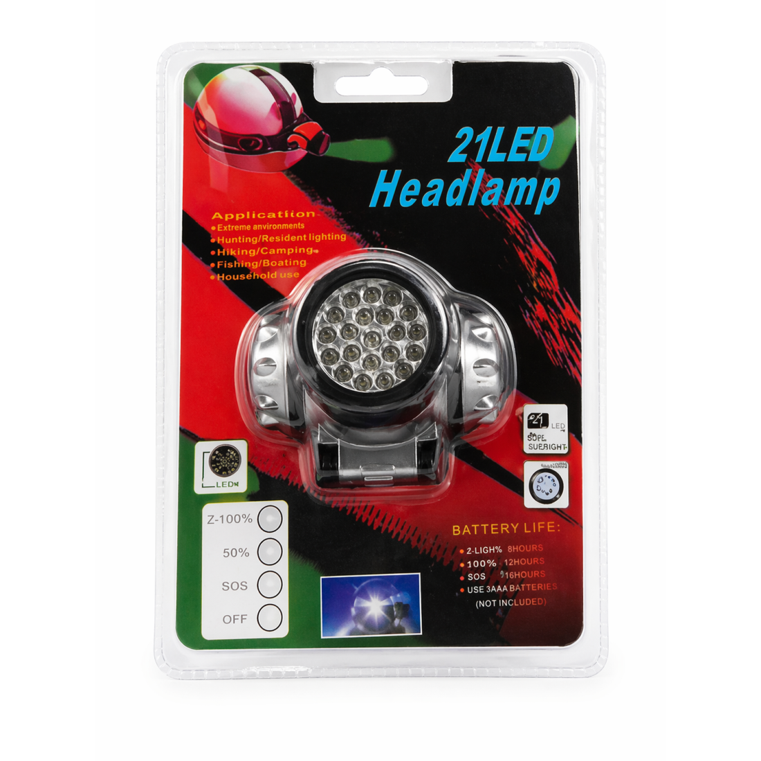 LANTERNA DE CAP 21LED, RAC-777741