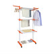 SUPORT PENTRU HAINE / USCATOR DE RUFE, 3 RAFTURI, CAPACITATE 40 KG