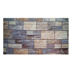 Tapet autocolant 3D design piatra, 70x77 cm pentru bucatarie, baie, multicolor, usor de aplicat