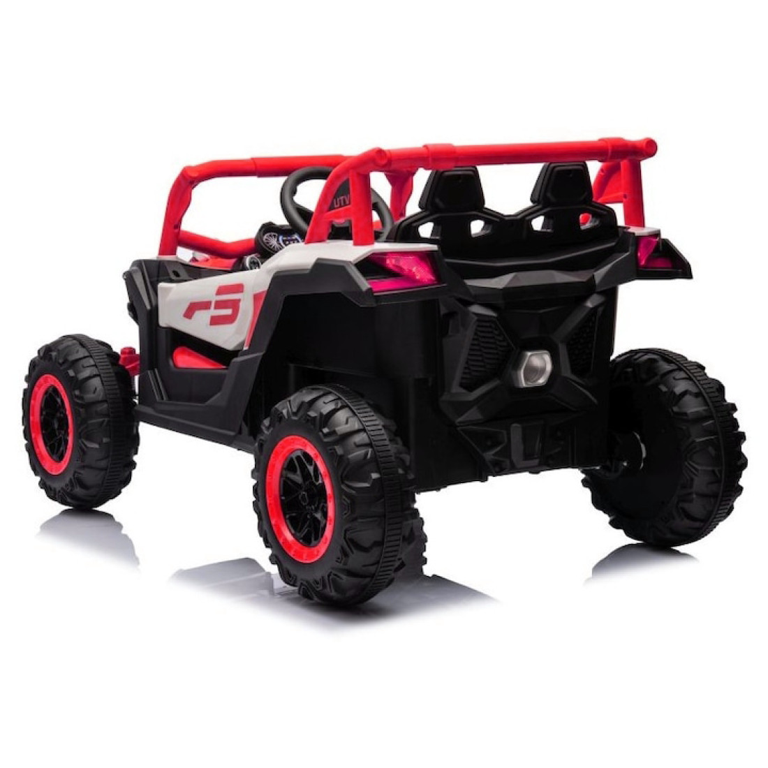 Masinuta electrica copii 4 motoare, rosie, RDB-611