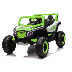 Masinuta electrica copii 4 motoare, verde, RDB-611