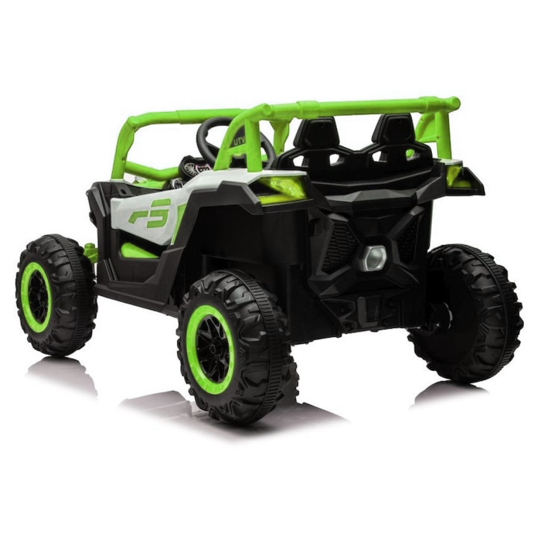 Masinuta electrica copii 4 motoare, verde, RDB-611