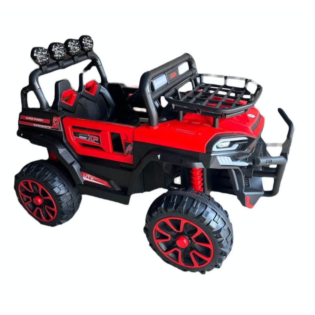 Masinuta electrica copii 4 motoare EVA, rosie, RDB-HLX-5588/6188