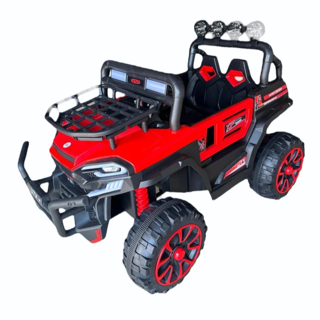 Masinuta electrica copii 4 motoare EVA, rosie, RDB-HLX-5588/6188