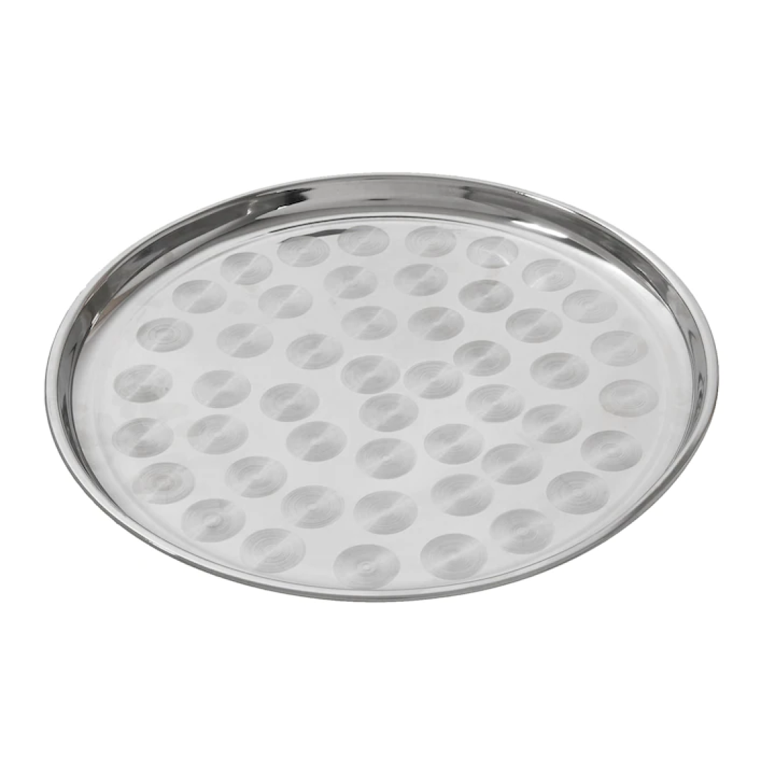  Tava rotunda din inox 65cm