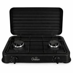 Aragaz 2 ochiuri, negru