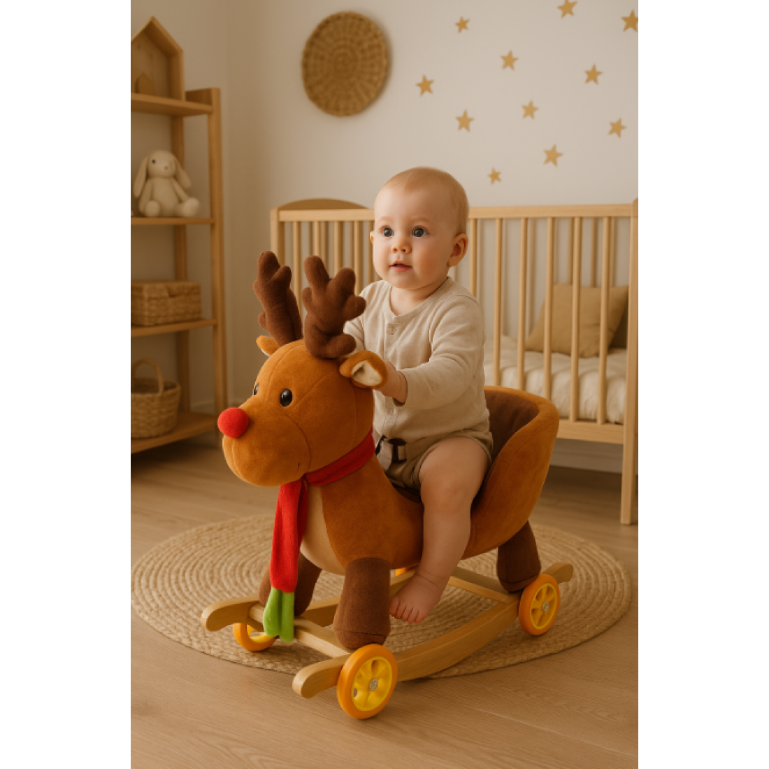 BALANSOAR FIGURINA CU ROTI DIN PLUS REN