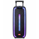 Boxa portabila RTS-2807, tip troler cu roti, 60W, Bluetooth, USB, TF, Radio FM, AUX, Telecomanda, Cablu AV, Microfon cu fir