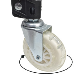 Carucior cumparaturi, pliabil, cu 3 roti pentru scari, mov Carucior cumparaturi, pliabil, cu 3 roti pentru scari, mov