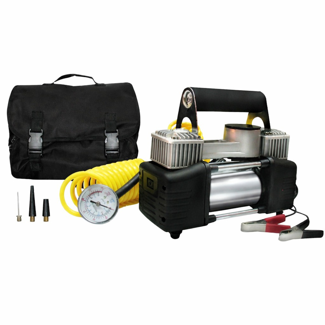 Compresor portabil pentru anvelope 628-4x4, 2 cilindrii, 85 L/min, 12V, 200PSI, cablu 3m Compresor portabil pentru anvelope 628-4x4, 2 cilindrii, 85 L/min, 12V, 200PSI, cablu 3m