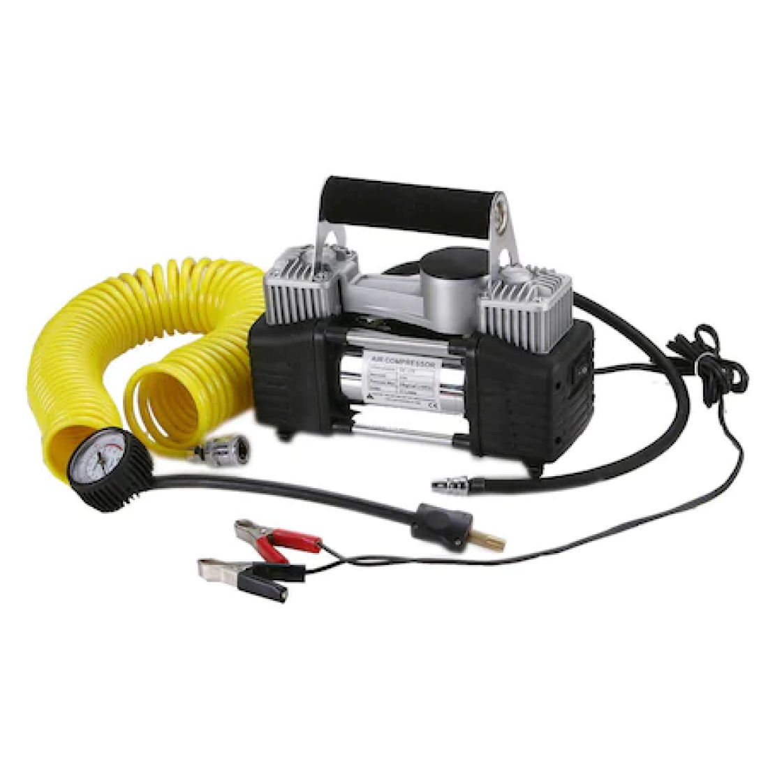 Compresor portabil pentru anvelope 628-4x4, 2 cilindrii, 85 L/min, 12V, 200PSI, cablu 3m Compresor portabil pentru anvelope 628-4x4, 2 cilindrii, 85 L/min, 12V, 200PSI, cablu 3m