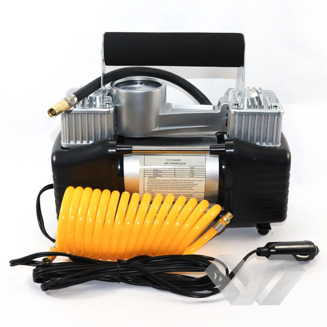 Compresor portabil pentru anvelope 628-4x4, 2 cilindrii, 85 L/min, 12V, 200PSI, cablu 3m Compresor portabil pentru anvelope 628-4x4, 2 cilindrii, 85 L/min, 12V, 200PSI, cablu 3m