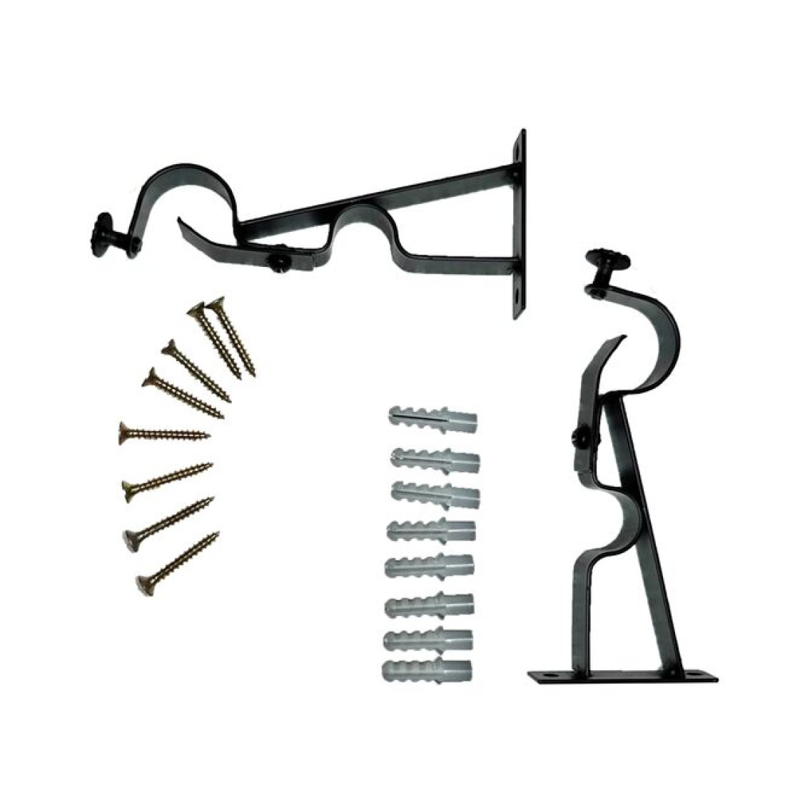 Galerie telescopica perdea sau draperie, dubla, metalica, auriu, cu lungime reglabila, 200cm