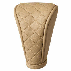 Husa schimbator viteze auto cu fermoar, 12 cm, bej