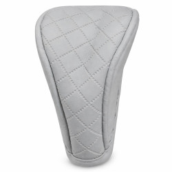 Husa schimbator viteze auto cu fermoar, 12 cm, gri