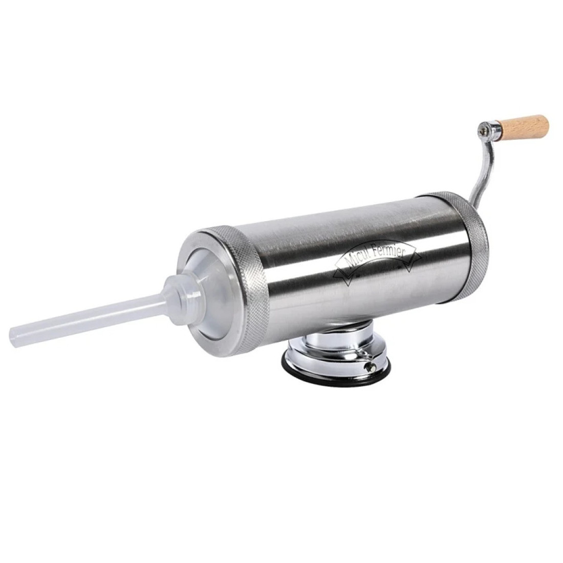 Masina de carnati 2.5kg INOX ventuza 5 palnii GF-0826-S001-G02