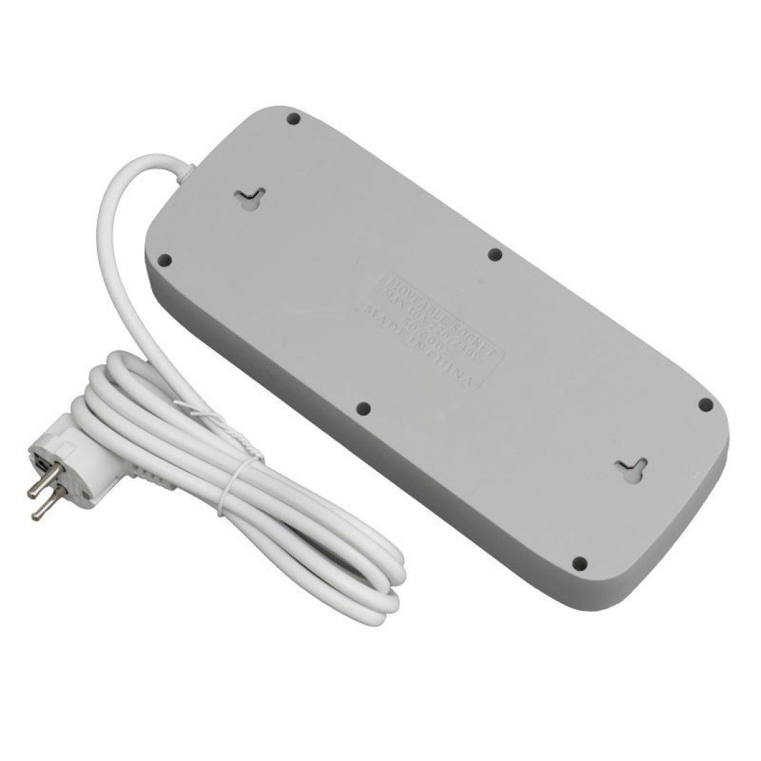 Prelungitor 3m multifunctional 8 prize, 3 x USB 2.1A, 2 x porturi USB-C si Intrerupator Prelungitor 3m multifunctional 8 prize, 3 x USB 2.1A, 2 x porturi USB-C si Intrerupator