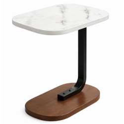 Masuta cafea, forma de C, compacta, multifunctionala, 45x35x60cm Masuta cafea, forma de C, compacta, multifunctionala, 45x35x60cm