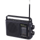 Radio portabil Meier 565BT, Baterie reincarcabila, FM/AM/SW, USB, MP3, Bluetooth, Lanterna