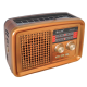 Radio portabil cu incarcaracare solara RAC-RX-BT3500, FM/AM/SW, USB, TF MP3, Bluetooth, Lanterna