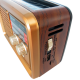 Radio portabil cu incarcaracare solara RAC-RX-BT3500, FM/AM/SW, USB, TF MP3, Bluetooth, Lanterna