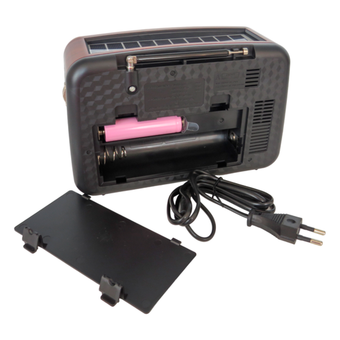 Radio portabil cu incarcaracare solara RAC-RX-BT3500, FM/AM/SW, USB, TF MP3, Bluetooth, Lanterna