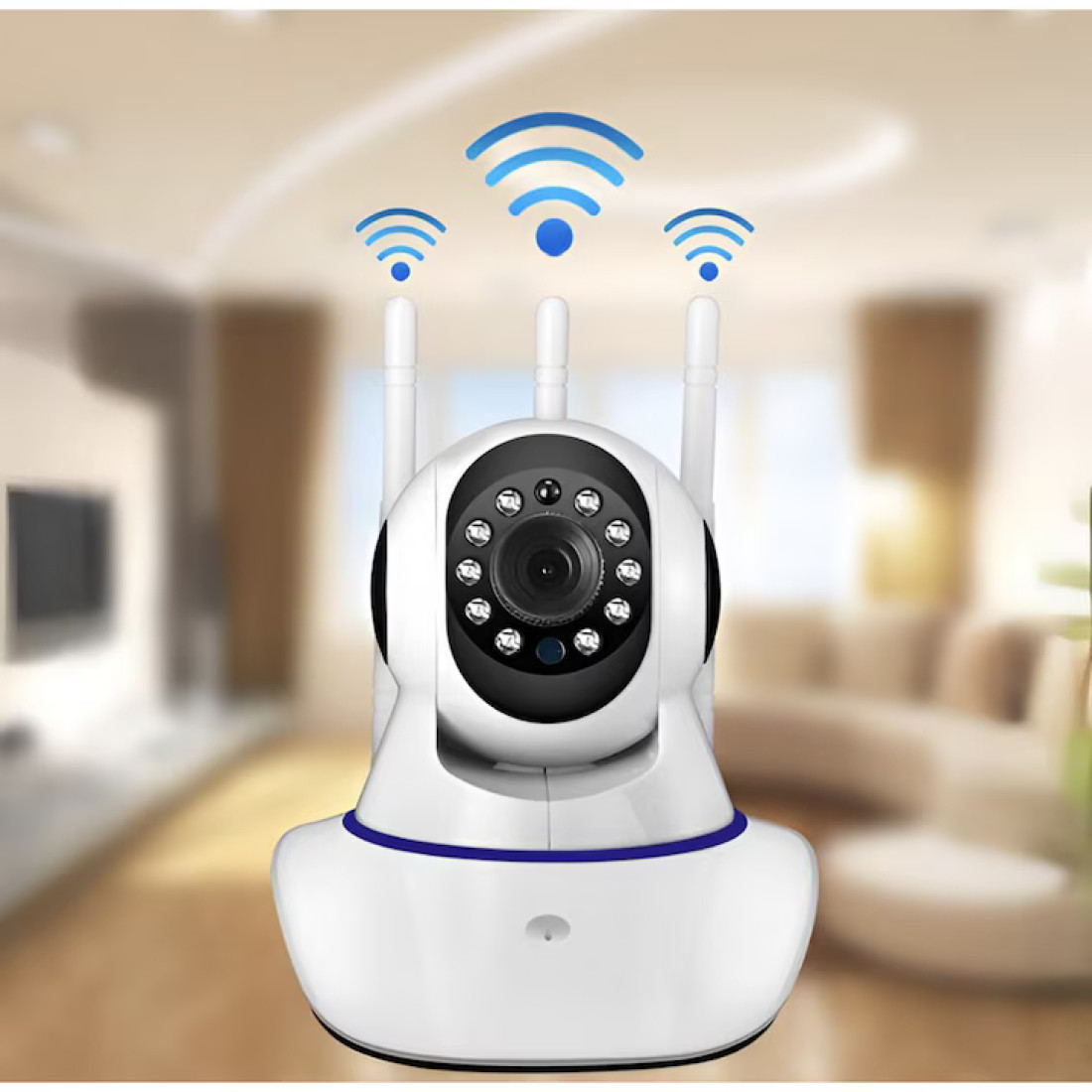 Camera de securitate pentru interior, HD, Wi-Fi Camera de securitate pentru interior, HD, Wi-Fi