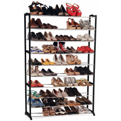 Etajera pantofi 10 nivele, 140 x 25 x 90 cm