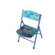 Set Masa pliabila cu Scaun pentru Copii, RAC, Masa 60x40 cm, Scaun 28x28 cm, Culoare Albastru, Model Aqua Magic