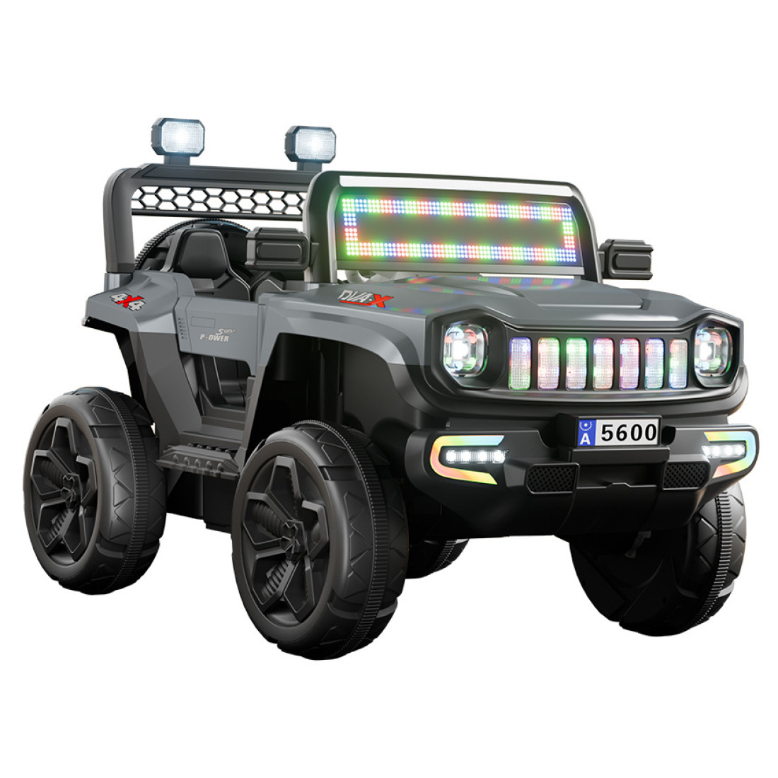 Mașinuță copii A-5600, Gri Mașinuță copii A-5600, Gri