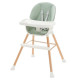 Scaun de masa, RDB-HA018, multifunctional pentru bebelusi si copii, Verde