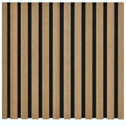 Riflaj Acustic Decorativ, MDF, 240 x 60 cm, Design Modern, 1485S
