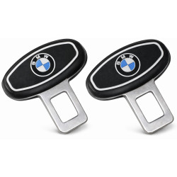 Set 2 cleme anulare sunet centura auto, BMW, negre