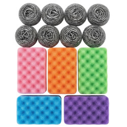 Set bureti bucatarie, 5 bureti + 8 bureti de sarma