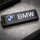 Set 2 huse de protectie centura, 24x6 cm, BMW, negre
