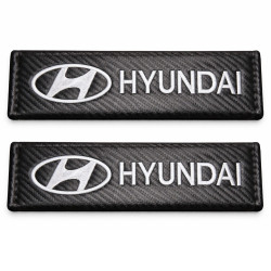 Set 2 huse de protectie centura, 24x6 cm, HYUNDAI, negre
