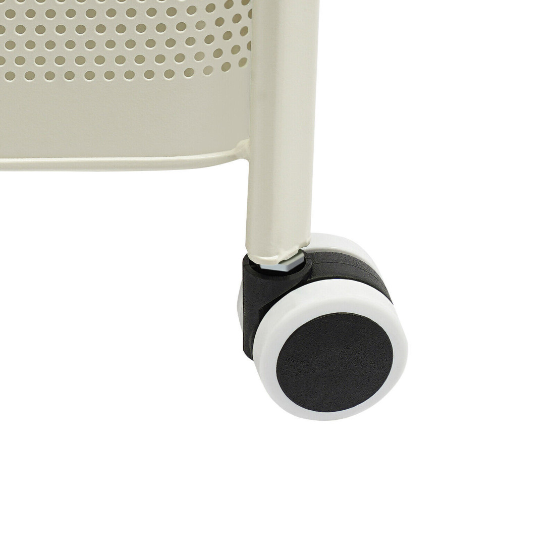 Etajera mobila cu 5 compartimente pentru depozitare, cu roti si rafturi