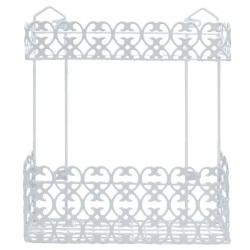 Masuta cafea, forma de C, compacta, multifunctionala, 40x40x60cm