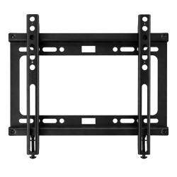 Suport universal  TV de perete fix  RTS - B27, Diagonala ecran: 14" - 42" (35 - 106cm), Inclinare reglabila -15°/+15° grade, Instalare Usoara, Negru