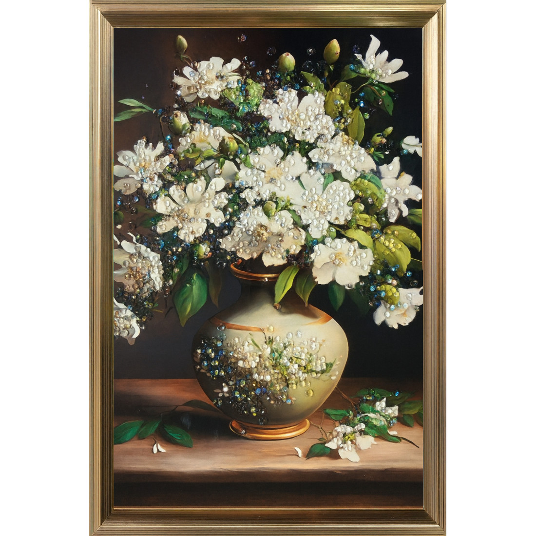 Tablou aranjament floral 30 x 40 CM