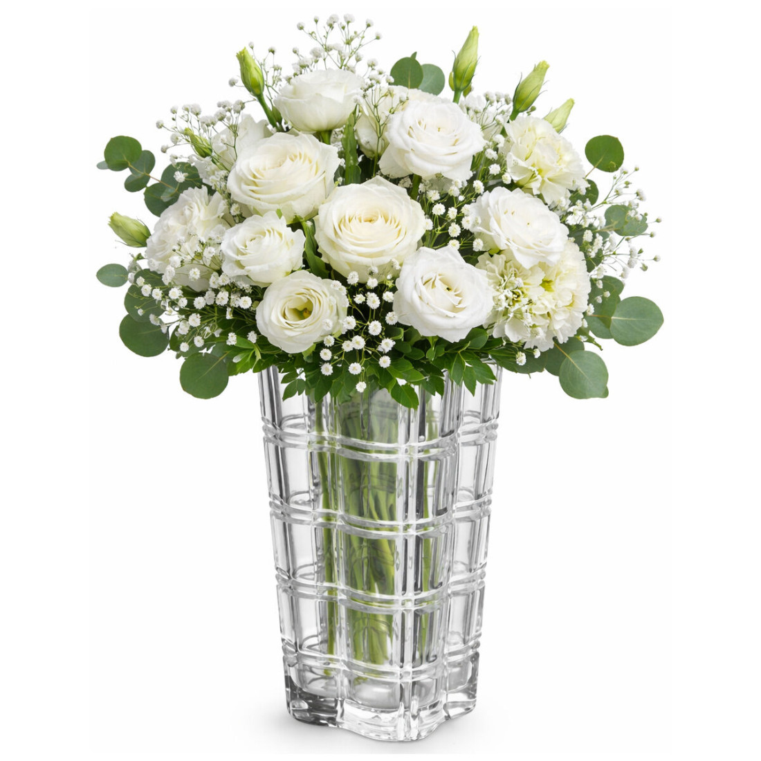 Vaza decorativa, stil modern elegant, pentru flori, 24cm x 12cm