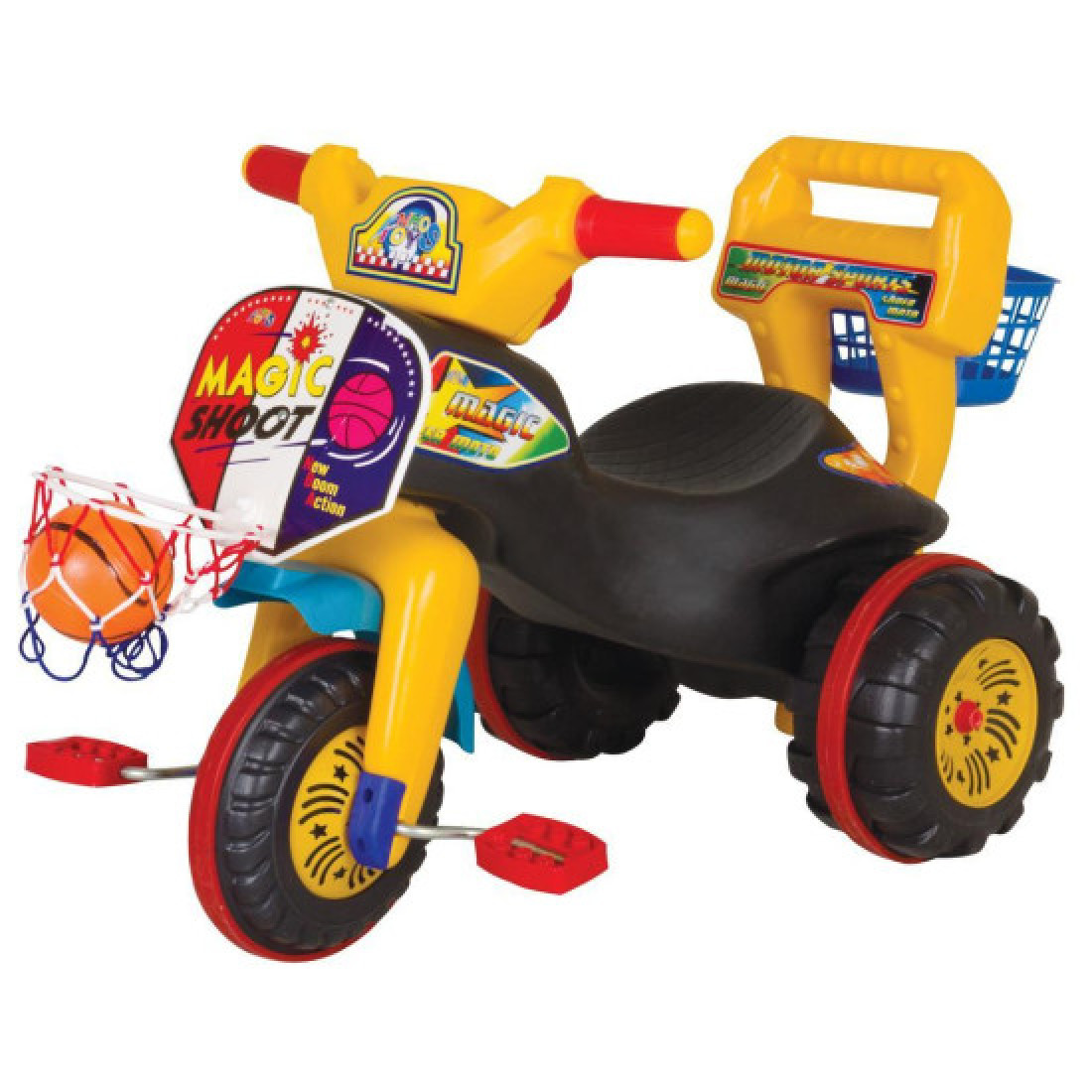 Motocicleta cu spatar si pedale RDB-B-7069