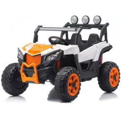 Masinuta electrica copii RDB-FT-906, 3-8 ani, MP3 Player, 120x80x70cm, Portocalie