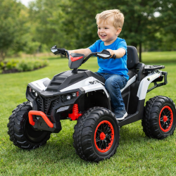 ATV copii RDB-KKL-908, 3-8 ani, MP3 Player, 120x80x70cm, Gri ATV copii RDB-KKL-908, 3-8 ani, MP3 Player, 120x80x70cm, Gri