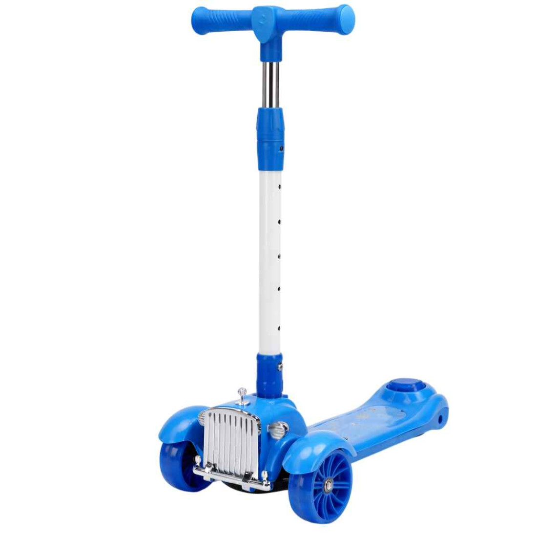 Trotineta copii 3 roti RDB-ZDT-612, inaltime reglabila (pana la 80 cm), stabila si usor de utilizat, albastra