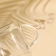 Set 2 cani transparente, 375 ml, 8.7 x 8.3 cm, design minimalist