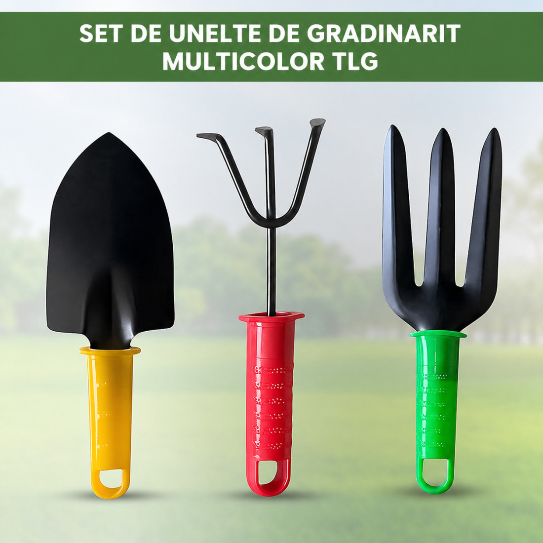 Set de 3 ustensile de gradinarit