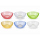 Set 6 boluri multicolore, 300 ml, 12 x 5 cm Set 6 boluri multicolore, 300 ml, 12 x 5 cm