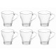 Set 6 cani, 260 ml, design minimalist, 8 x 9 cm Set 6 cani, 260 ml, design minimalist, 8 x 9 cm