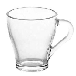 Set 6 cani, 260 ml, design minimalist, 8 x 9 cm